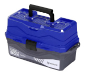 Ящик NISUS N-TB-3-B Tackle Box (44,5*25*22) 3-полочный синий
